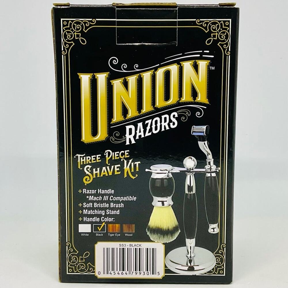 Three Piece Razor Shave Kit by Union - Picture 3 of 5